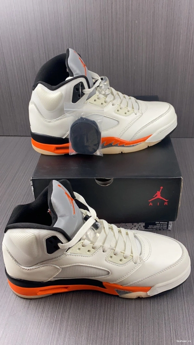 Orange Retro Air DC1060-100 Jordan 5 Total 1015